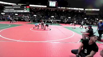164 lbs Champ. Round 3 - Emerson Carpenter, BLO2 vs Noah Karns, CPWA