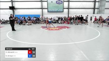 55 kg Rr Rnd 2 - Devlynn Albrecht, Bager Girls Elite vs Savannah Arroyo, Wyoming SEM