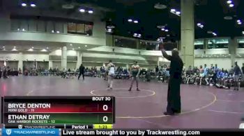 132 lbs Placement (16 Team) - Bryce Denton, MXW Gold vs Ethan Detray, Oak Harbor Rockets