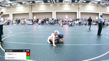 98 lbs Semifinal - Levi Halbert, Nebraska Boyz vs Vincenzo Mannello, Gps