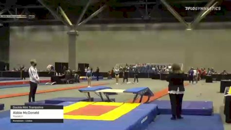 Abbie McDonald - Double Mini Trampoline, Wasatch - 2021 USA Gymnastics Championships