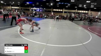 126 lbs Semifinal - Koy Orr, Idaho vs Bergen Doolen, War WC