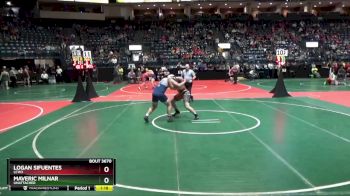 215 lbs Semifinal - Logan Sifuentes, LCW3 vs Maveric Milnar, Unattached