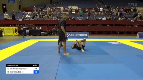 Erick Vinicius Raposo vs Ruben Hernandez 2024 Pan IBJJF Jiu-Jitsu No-Gi Championship