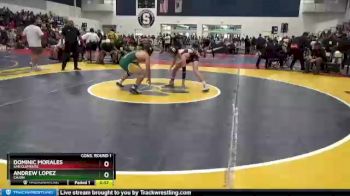 138 lbs Cons. Round 1 - Andrew Lopez, Cajon vs Dominic Morales, San Clemente