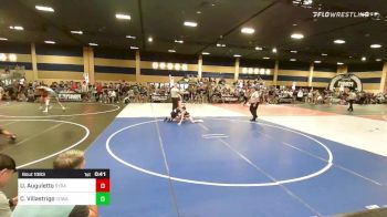 88 lbs Consi Of 4 - Uriah Auguletto, Syracuse WC vs Casen Villastrigo, Cowa