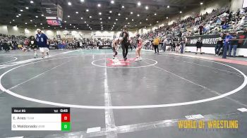 85 lbs Semifinal - Emelina Anes, Team Selma vs Olivia Maldonado, Nebraska Elite