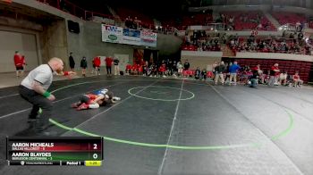 106 lbs Semis (4 Team) - Aaron Micheals, Dallas Hillcrest vs Aaron Blaydes, Burleson Centennial