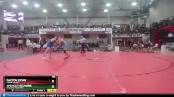 175 lbs Quarterfinal - Paxton Ervin, Union County vs Spencer Redwine, Paducah Tilghman