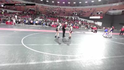 95 lbs 3rd Place Match - Abigail Kolstad, Luxemburg-Casco Wrestling Club vs Teagan Needham, Holmen Viking Wrestling Club