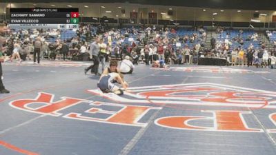 126 lbs Consi Of 64 #1 - Zachary Samano, CA vs Evan Villecco, NJ