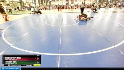 115 lbs Rd# 6- 9:00am Saturday Final Pool - Tyler Stephens, Maryland Gold vs Hunter Eek, Team Michigan