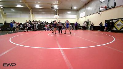 170 lbs Rr Rnd 1 - Hadlee Frazier, Miami HS Girls vs Kaydance Sherwood, Sapulpa HS Girls