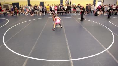 140 lbs Quarters - Nicole Dziura, IL vs Jammie Krah, IA