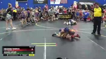 65 lbs Round 2 (6 Team) - Bowen Lefler, Untouchables Purple vs Giuvanni Tinervia, Mat Monsters