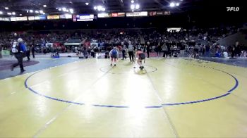 140 lbs Champ. Round 2 - Raylee Reynolds, Post Falls vs Danin Lacouture, Siuslaw