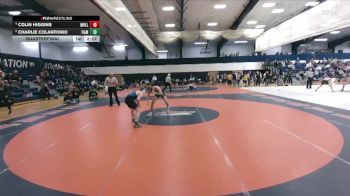 133 lbs Quarterfinal - Charlie Colantonio, Franklin And Marshall vs Colin Higgins, Millersville