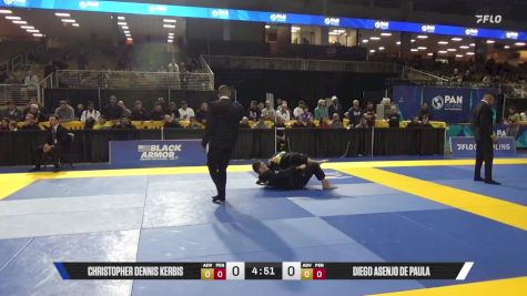 Diego Asenjo De Paula vs Christopher Dennis Kerbis 2025 Pan Jiu Jitsu IBJJF Championship
