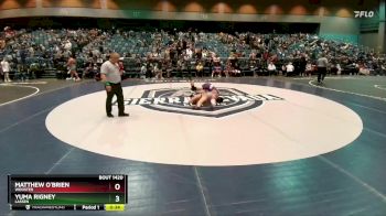 126 lbs Cons. Round 3 - Yuma Rigney, Lassen vs Matthew O`Brien, Wooster