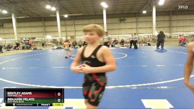 71 lbs Round 2 - Benjamin Pelayo, East Idaho Elite vs Bentley Adams, Team Real Life