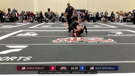 Charlie Maraziti vs Olivia Quintanilla 2025 ADCC Orlando Open/Youth Trials