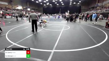 73 lbs Quarterfinal - Sebastian Altman, Black Fox Wrestling Academy vs Brekston Conry, Pomona Elite