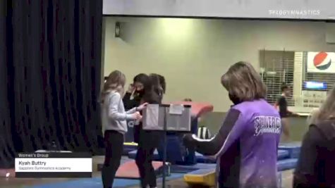 Kyah Buttry - Women's Group, Sapphire Gymnastics Academy - 2021 Women's Xcel Region 4 Championships