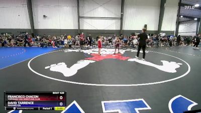 63 lbs Quarterfinal - Francisco Chacon, Toppenish USA Wrestling Club vs David Tarrence, Washington