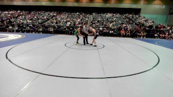 132 lbs Round Of 64 - Lincoln Gregersen, Ralston Valley vs Nathaniel Zackery, Churchill County