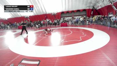 138 lbs 1st Place Match - Lukas Orloff, RT Elite Wrestling vs Braeden Hamill, X-Factor Elite Wrestling