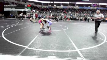 106 lbs Round Of 16 - Raelynn Wilson, Sparta Jr Bulldogs vs Andiona Finch, Lucas WC