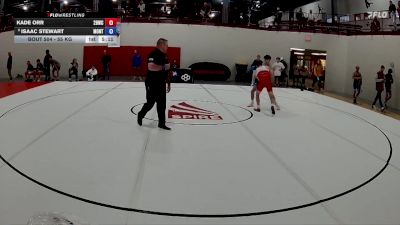 55 kg Champ. Round 2 - Kade Orr, 208 Badgers Wrestling Club vs Isaac Stewart, Montana