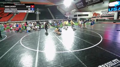 130 lbs Kiera Lackey, Montana HS Girls vs Angel Peralta, California HS Girls