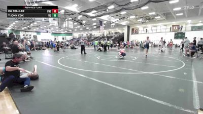 120 lbs Cons. Round 7 - John Cox, Victory vs Eli Stahler, Cowboy Wrestling Club