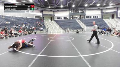 150 lbs 1st & 3rd (16 Team) - Jakobi Allen, Brunswick vs Preston Clark, Jackson County