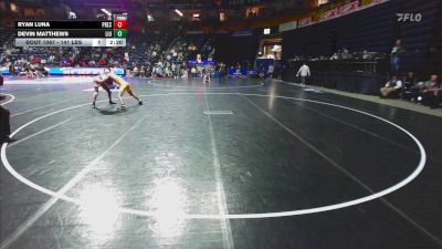 141 lbs Round Of 32 - Ryan Luna, Presbyterian vs Devin Matthews, Long Island