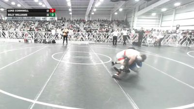 132 lbs Consi Of 8 #2 - Luke Cornwell, KY vs Billy Williams, SC