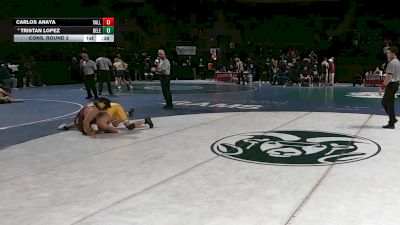 4A 165 lbs Cons. Round 2 - Carlos Anaya, Valley vs Tristan Lopez, Belen