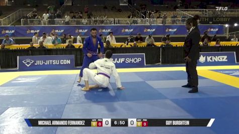 Guy Burshtein vs Michael Armando Fernandez 2026 Pan Jiu Jitsu IBJJF Championship