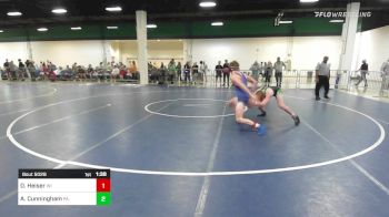 132 lbs Round Of 128 - Daniel Heiser, WI vs Asher Cunningham, PA