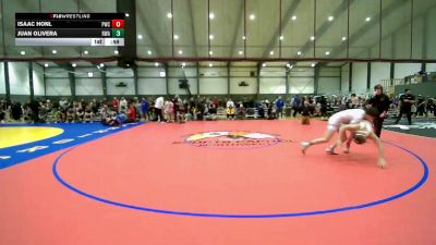 U16 FK - 120 lbs Cons. Round 2 - Juan Olivera, Riverhawk Wrestling Academy vs Isaac Honl, Peninsula Wrestling Club