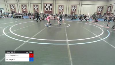 120 lbs Consi Of 8 #1 - Ethan Aftewicz, Pa vs Brayden Sigle, Pa