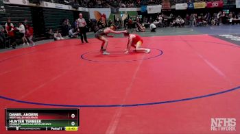 160 lbs Cons. Round 3 - Daniel Anders, West Valley Wolfpack vs Hunter Terbeek, Student Wrestling Development Program