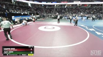 II-145 lbs Cons. Round 4 - Matt Verri, Little Falls vs Cooper Reed, Central Valley Academy