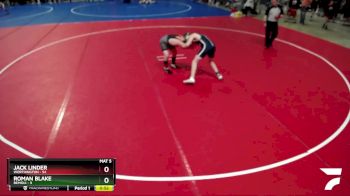 130 lbs Quarterfinals (8 Team) - Jack Linder, Worthington vs Roman Blake, Bemidji