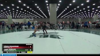 165 lbs Semis (4 Team) - Chris Morales, Lindsey Wilson (Ky.) vs Jonah Muhammad, Baker (Kan.)