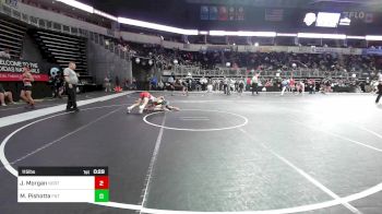 115 lbs Consi Of 8 #1 - Sylas Fletcher, El Dorado Springs, MO vs Demario Walters, Belleville Little Devils