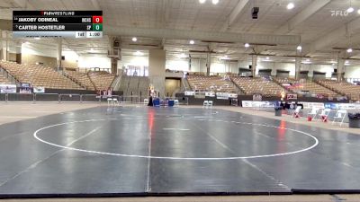 AA 106 lbs Cons. Round 2 - Jakoby Odineal, Warren Co. High School vs Carter Hostetler, Spring Hill High School