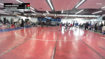 90 lbs 3rd Place Match - Kayla Martinez, Husky Wrestling vs Jocelyn Sandoval, Idaho