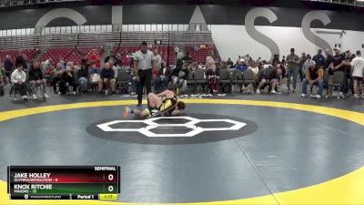 95 lbs Semis & 1st Wrestleback (8 Team) - Jake Holley, Olympia/Demolition vs Knox Ritchie, Minions